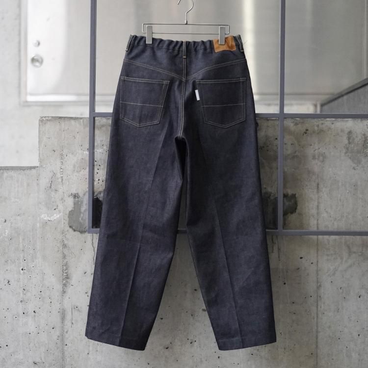 ネオンサイン neonsign ワイドデニムスラックス リジッド Wide ネオンサイン neonsign ワイドデニムスラックス リジッド Wide