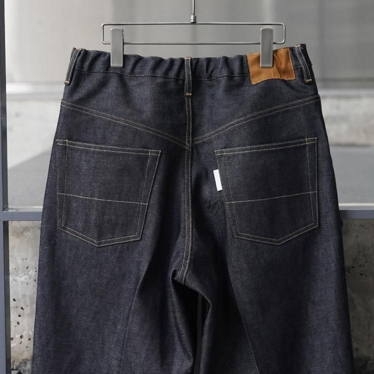 ネオンサイン neonsign ワイドデニムスラックス リジッド Wide ネオンサイン neonsign ワイドデニムスラックス リジッド Wide