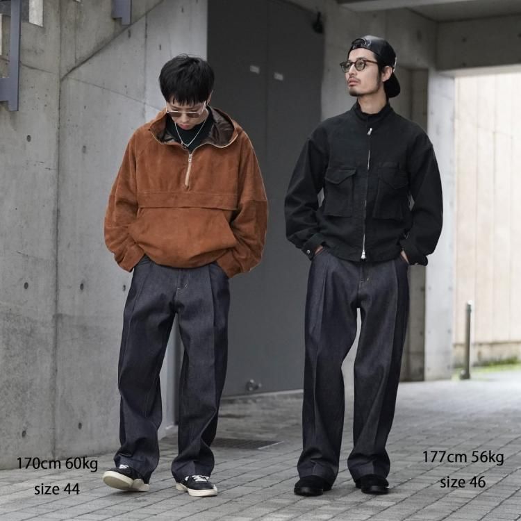 ネオンサイン neonsign ワイドデニムスラックス リジッド Wide ネオンサイン neonsign ワイドデニムスラックス リジッド Wide