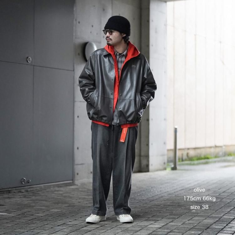 ビューティフルピープル beautiful people 25ss ラムレザーコーチジャケット lamb leather coach jacket