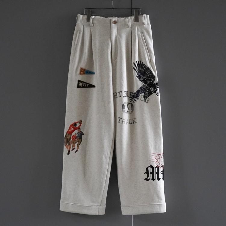 コッキ KHOKI 25ss マルチエンボディドデザインスウェットパンツ コッキ KHOKI 25ss マルチエンボディドデザインスウェットパンツ