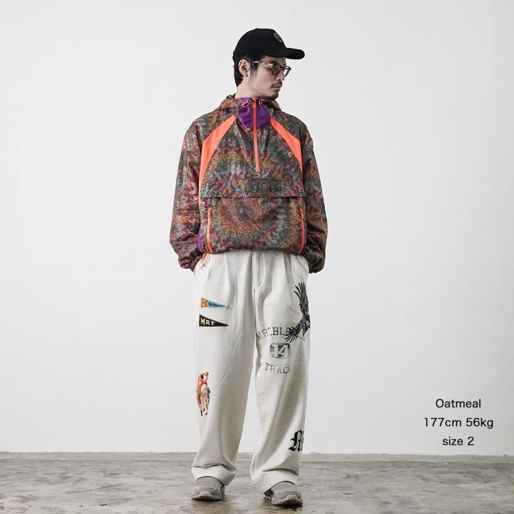 コッキ KHOKI 25ss マルチエンボディドデザインスウェットパンツ コッキ KHOKI 25ss マルチエンボディドデザインスウェットパンツ