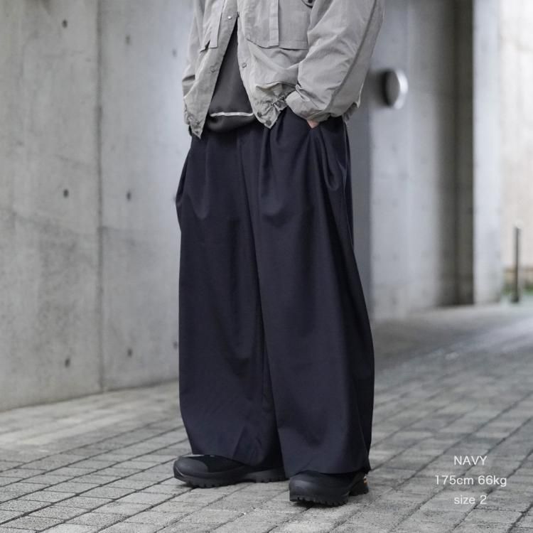 コッキ KHOKI 25ss カッティングデザインパンツ 3D cutting