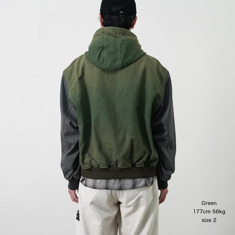 KHOKI/コッキ】Vintage-effect work jacket 25ss-jk-01の通販