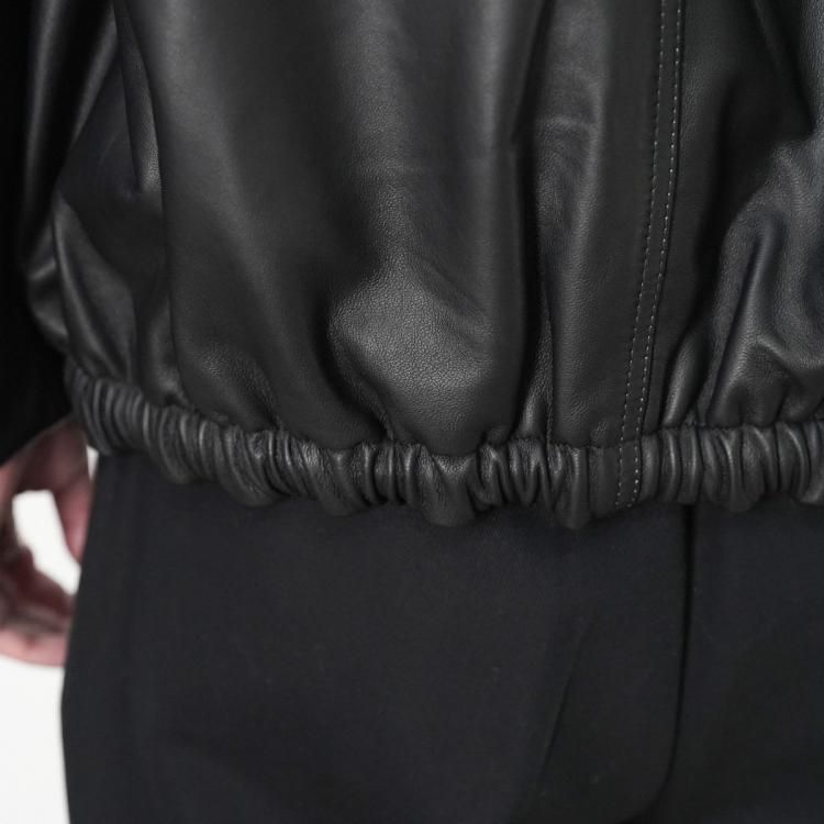 シーシーユー CCU 25ss リフォメッド レザーブルゾン × シーシーユー CCU 25ss リフォメッド レザーブルゾン ×