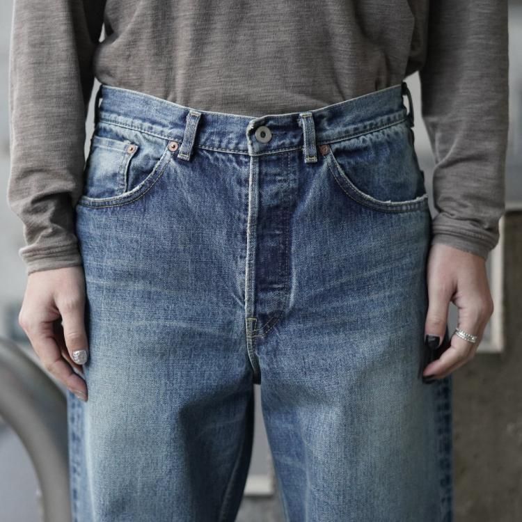 マーカ marka 25ss ワイドレッグジーンズ セルヴィッチデニム マーカ marka 25ss ワイドレッグジーンズ セルヴィッチデニム