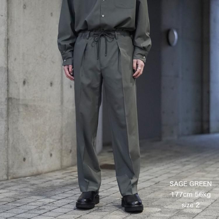 マーカウェア MARKAWARE 25ss ワンタックテーパードイージー マーカウェア MARKAWARE 25ss ワンタックテーパードイージー