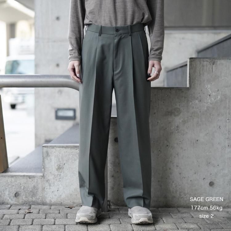 マーカウェア MARKAWARE 25ss クラシックフィットダブルプリーツ マーカウェア MARKAWARE 25ss クラシックフィットダブルプリーツ