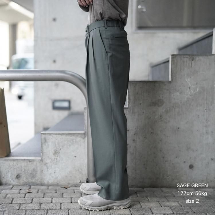 マーカウェア MARKAWARE 25ss クラシックフィットダブルプリーツ マーカウェア MARKAWARE 25ss クラシックフィットダブルプリーツ