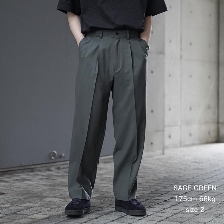 マーカウェア MARKAWARE 25ss クラシックフィットダブルプリーツ マーカウェア MARKAWARE 25ss クラシックフィットダブルプリーツ