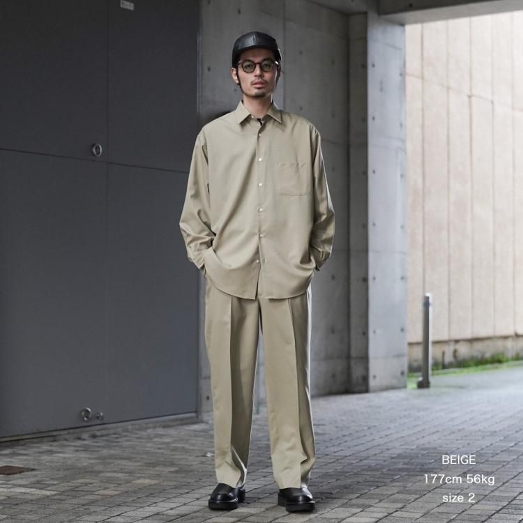 マーカウェア MARKAWARE 25ss クラシックフィットダブルプリーツ マーカウェア MARKAWARE 25ss クラシックフィットダブルプリーツ