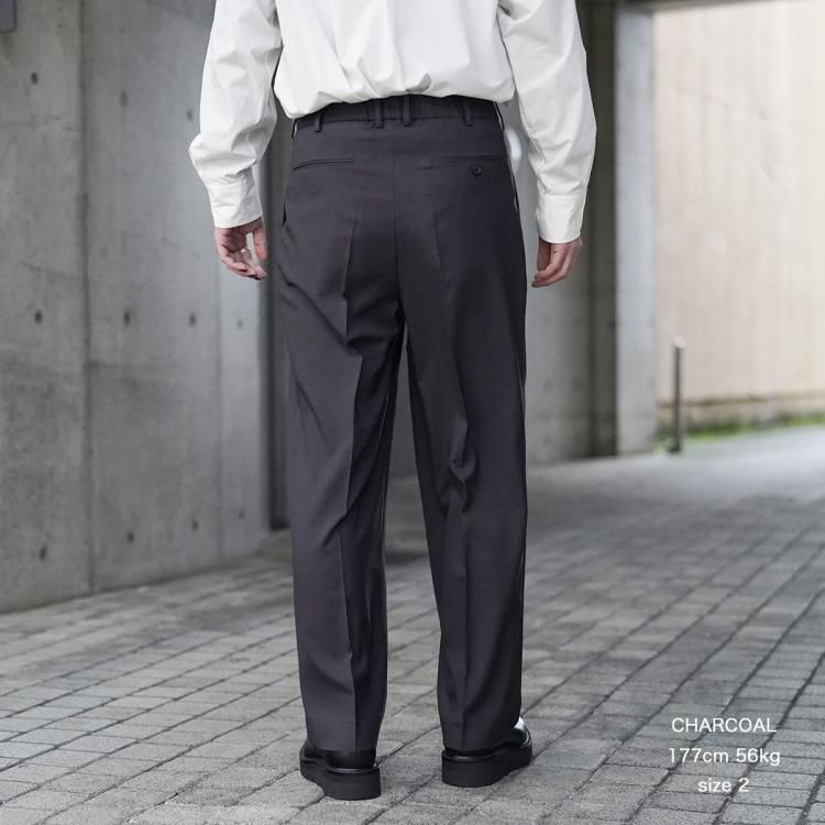 マーカウェア MARKAWARE 25ss クラシックフィットダブルプリーツ マーカウェア MARKAWARE 25ss クラシックフィットダブルプリーツ