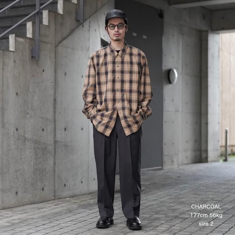 マーカウェア MARKAWARE 25ss クラシックフィットダブルプリーツ マーカウェア MARKAWARE 25ss クラシックフィットダブルプリーツ