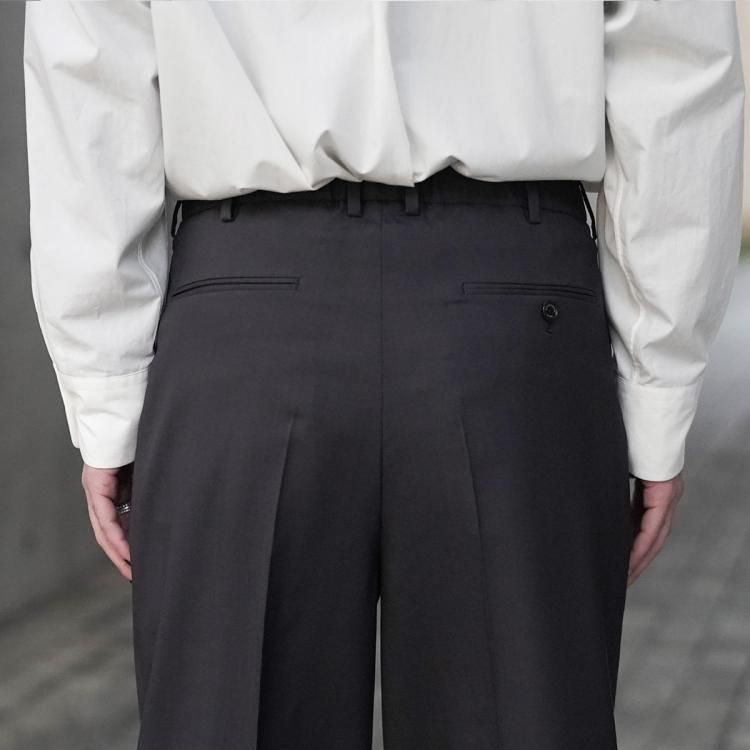 マーカウェア MARKAWARE 25ss クラシックフィットダブルプリーツ マーカウェア MARKAWARE 25ss クラシックフィットダブルプリーツ
