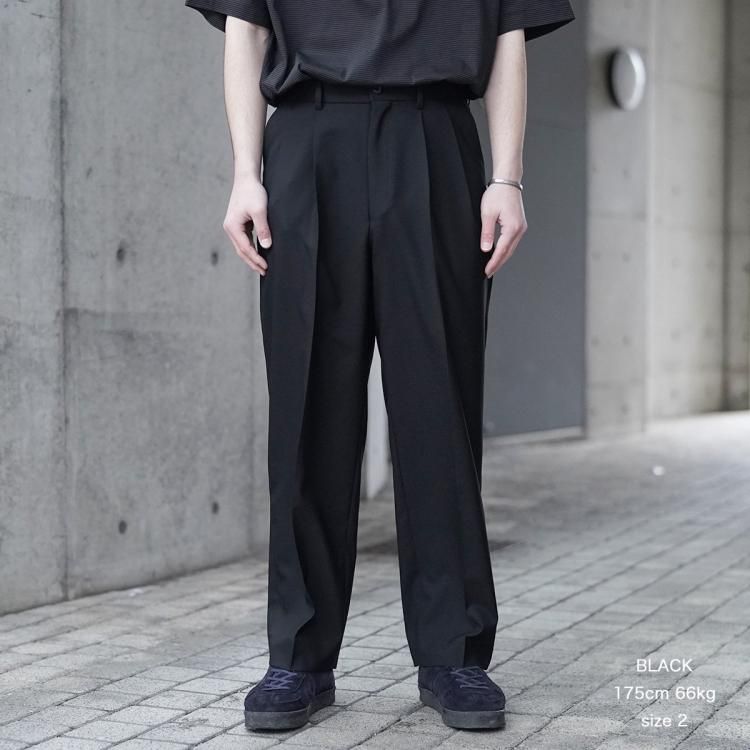 マーカウェア MARKAWARE 25ss クラシックフィットダブルプリーツ マーカウェア MARKAWARE 25ss クラシックフィットダブルプリーツ