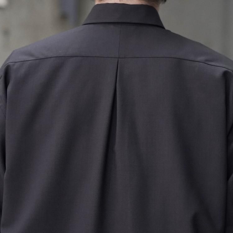 マーカウェア MARKAWARE 25ss コンフォートフィットシャツウール マーカウェア MARKAWARE 25ss コンフォートフィットシャツウール