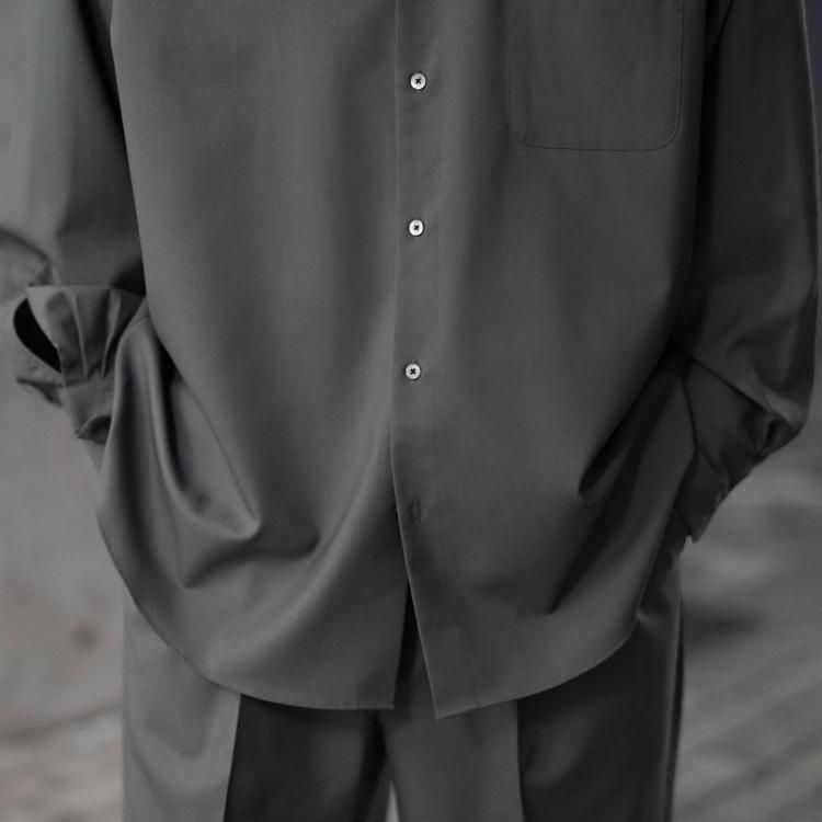 マーカウェア MARKAWARE 25ss コンフォートフィットシャツウール マーカウェア MARKAWARE 25ss コンフォートフィットシャツウール