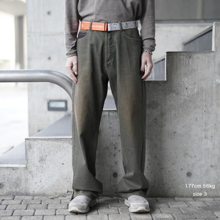 パラトレイト paratrait 25ss マッドインディゴデニムパンツ MAD パラトレイト paratrait 25ss マッドインディゴデニムパンツ MAD