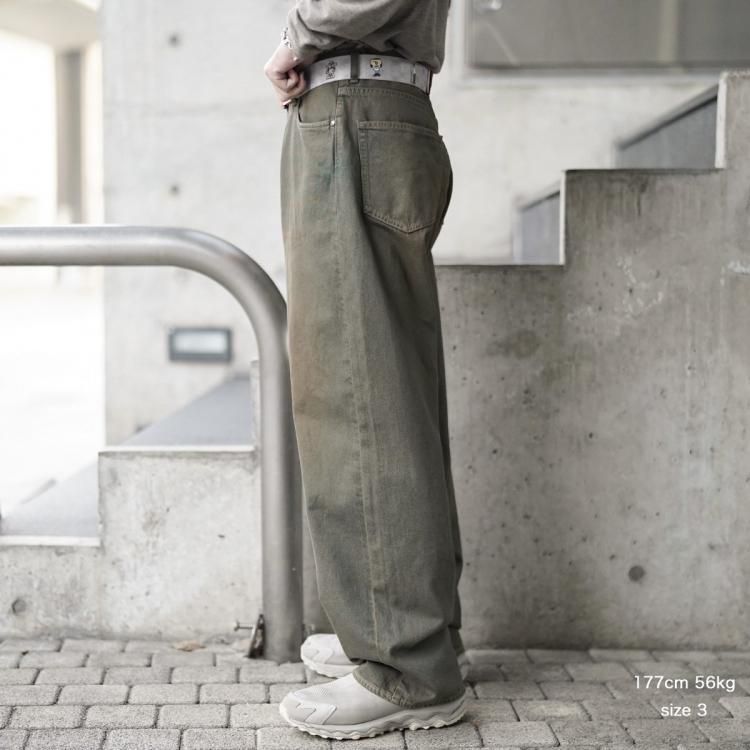 パラトレイト paratrait 25ss マッドインディゴデニムパンツ MAD パラトレイト paratrait 25ss マッドインディゴデニムパンツ MAD