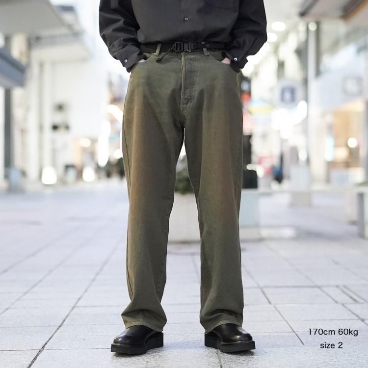 パラトレイト paratrait 25ss マッドインディゴデニムパンツ MAD パラトレイト paratrait 25ss マッドインディゴデニムパンツ MAD