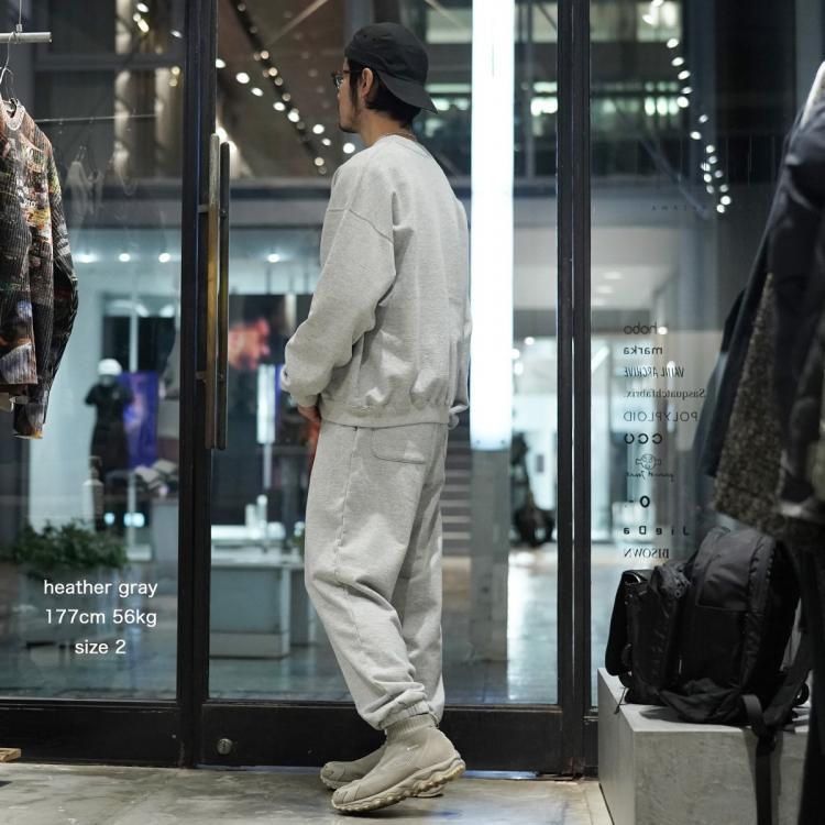 アワサ awasa 25ss スーピマエイジングコットン スウェットパンツ アワサ awasa 25ss スーピマエイジングコットン スウェットパンツ