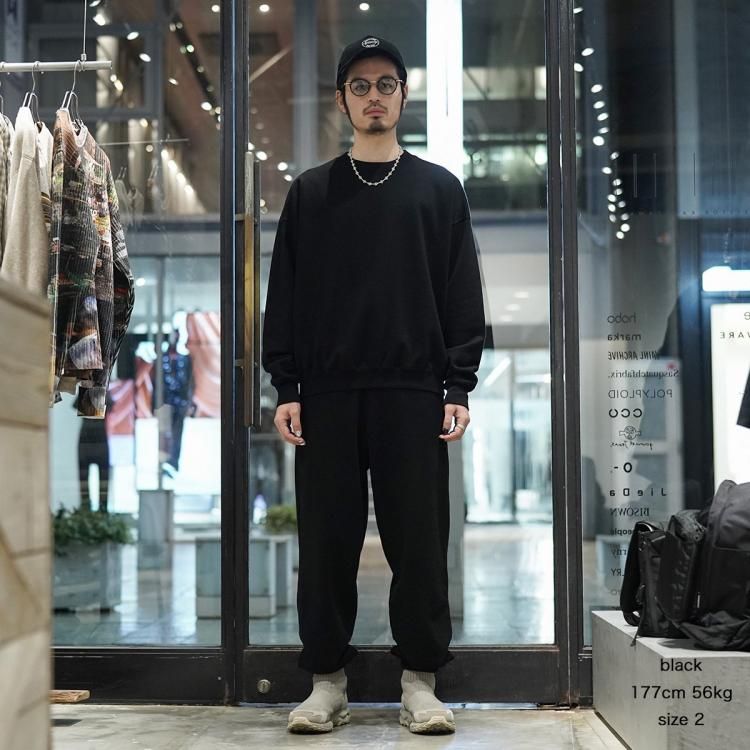 アワサ awasa 25ss スーピマエイジングコットン スウェットパンツ アワサ awasa 25ss スーピマエイジングコットン スウェットパンツ