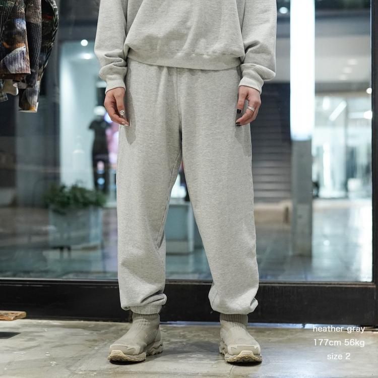 アワサ awasa 25ss スーピマエイジングコットン スウェットパンツ アワサ awasa 25ss スーピマエイジングコットン スウェットパンツ