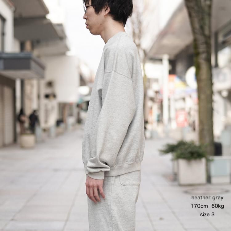 アワサ awasa 24aw スーピマエイジングコットン クルーネック アワサ awasa 24aw スーピマエイジングコットン クルーネック
