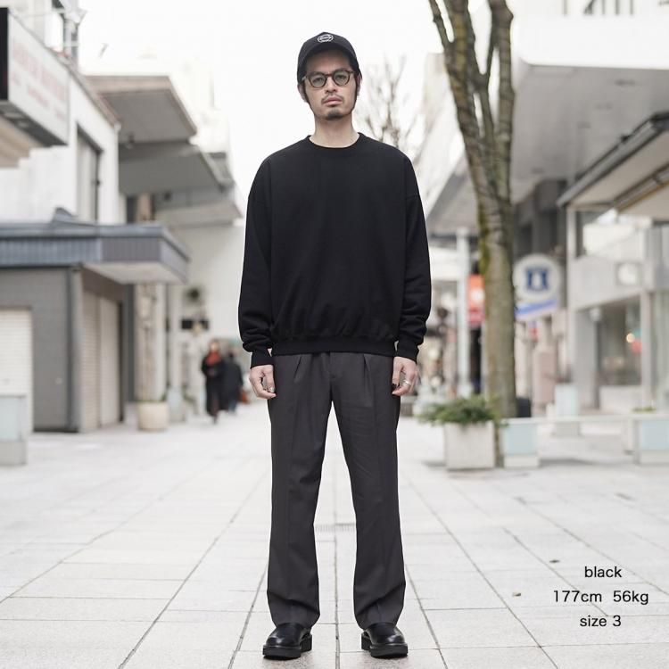 アワサ awasa 24aw スーピマエイジングコットン クルーネック アワサ awasa 24aw スーピマエイジングコットン クルーネック
