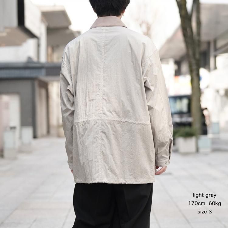 アワサ awasa 24aw タスランナイロン セーリングジャケット アワサ awasa 24aw タスランナイロン セーリングジャケット