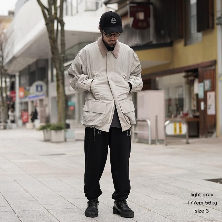 アワサ awasa 24aw タスランナイロン セーリングジャケット