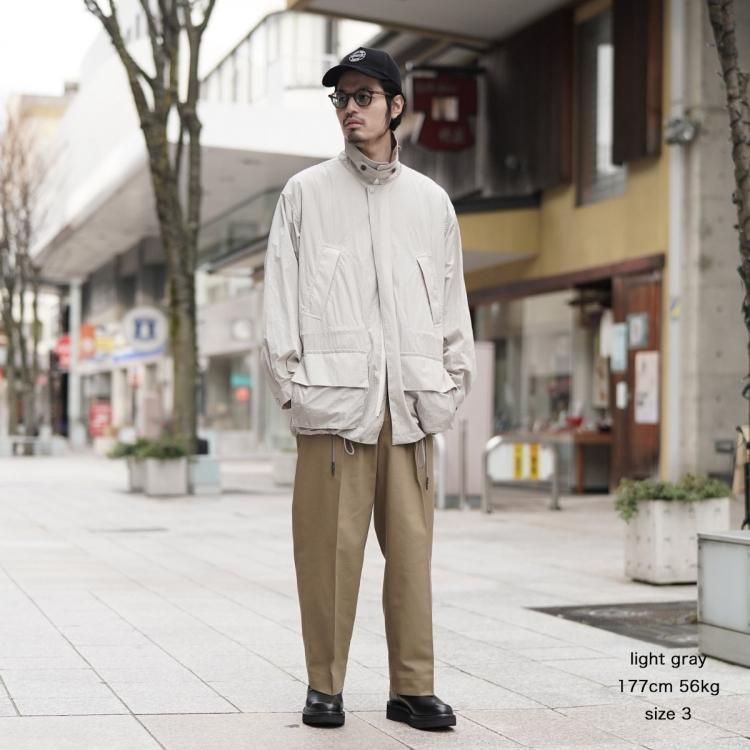 アワサ awasa 24aw タスランナイロン セーリングジャケット