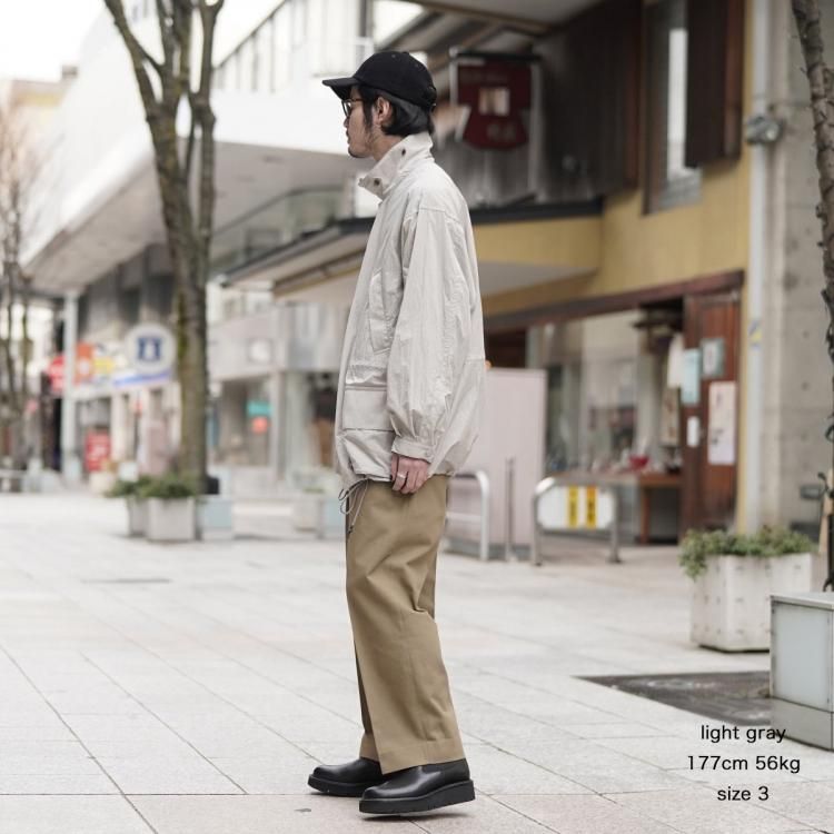 アワサ awasa 24aw タスランナイロン セーリングジャケット