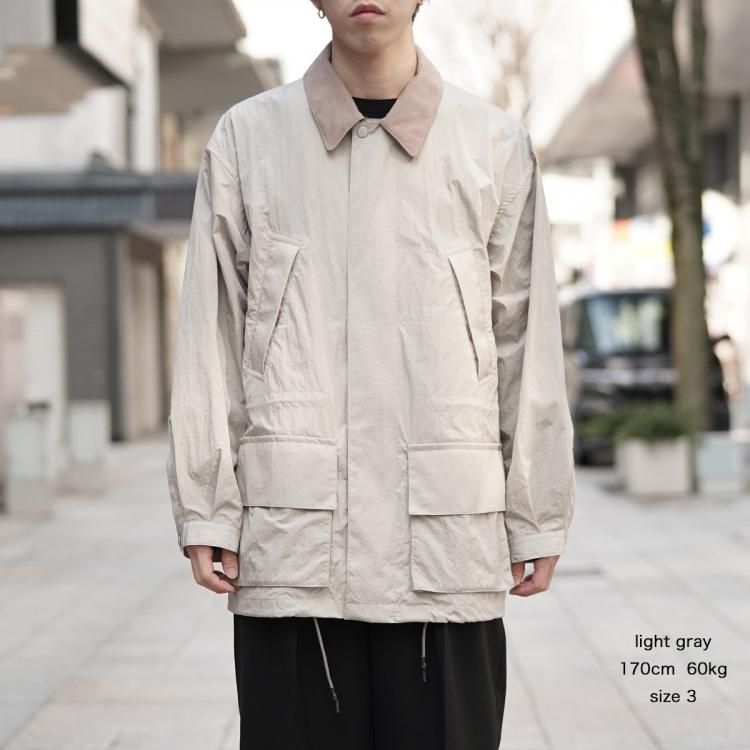 アワサ awasa 24aw タスランナイロン セーリングジャケット アワサ awasa 24aw タスランナイロン セーリングジャケット