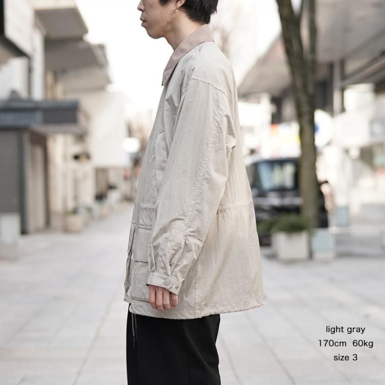 アワサ awasa 24aw タスランナイロン セーリングジャケット アワサ awasa 24aw タスランナイロン セーリングジャケット