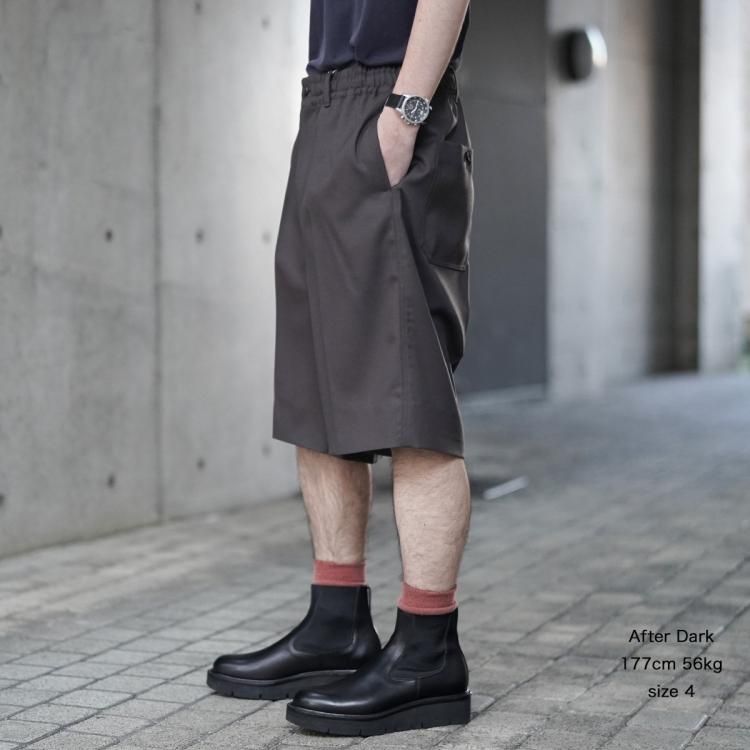 ノノット nonnotte 25SS エラスティックバギーショーツ ノノット nonnotte 25SS エラスティックバギーショーツ