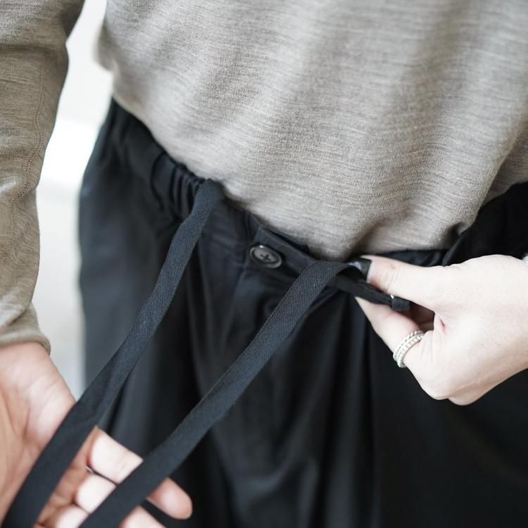 ノノット nonnotte 25SS ドレーピングエラスティックインタック ノノット nonnotte 25SS ドレーピングエラスティックインタック