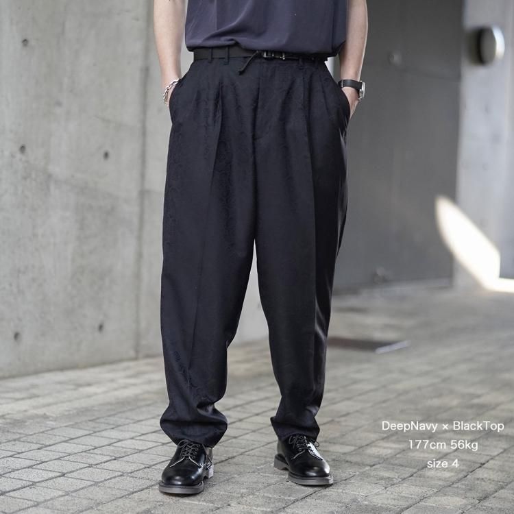 ノノット nonnotte 25SS 2タックワイドテーパードトラウザー 2 ノノット nonnotte 25SS 2タックワイドテーパードトラウザー 2