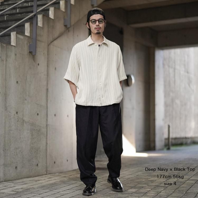 ノノット nonnotte 25SS 2タックワイドテーパードトラウザー 2 ノノット nonnotte 25SS 2タックワイドテーパードトラウザー 2