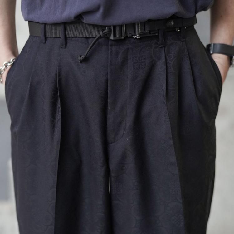 ノノット nonnotte 25SS 2タックワイドテーパードトラウザー 2 ノノット nonnotte 25SS 2タックワイドテーパードトラウザー 2