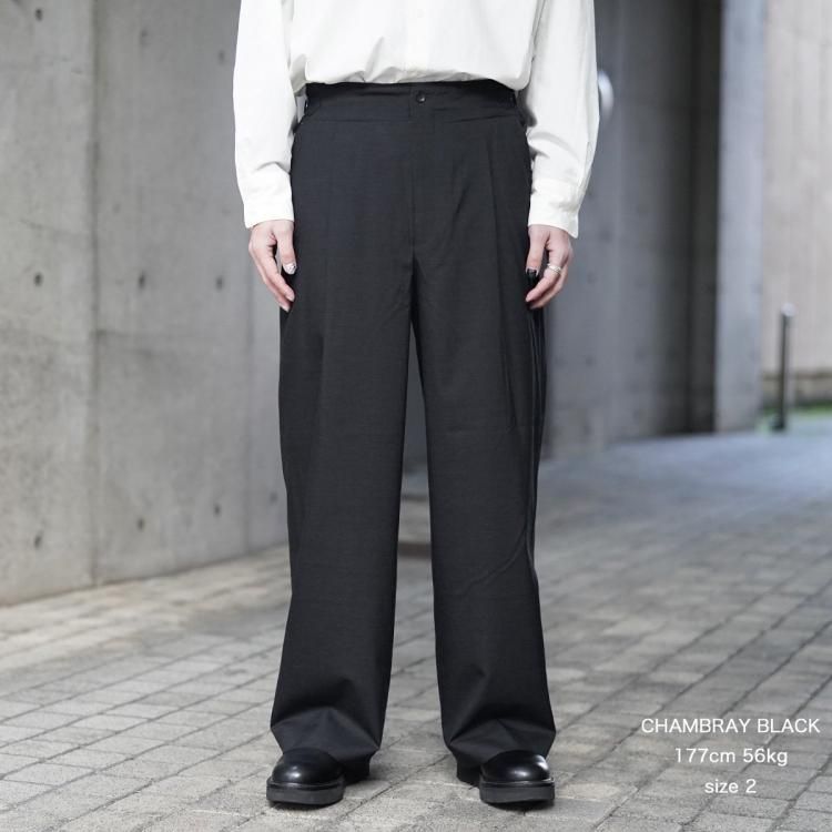 マーカ marka 25ss ダニッシュアーミートラウザー スラックス