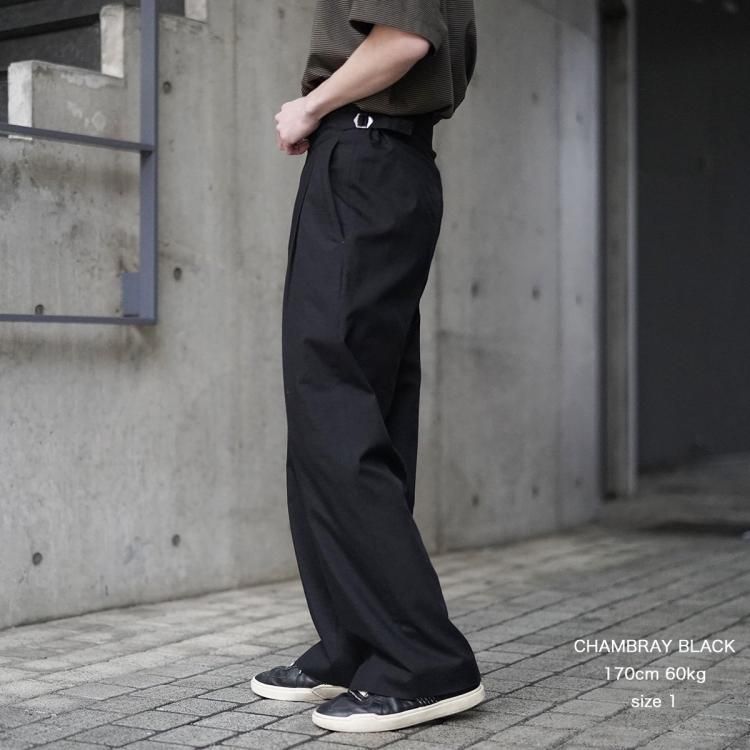 マーカ marka 25ss ダニッシュアーミートラウザー スラックス DANISH