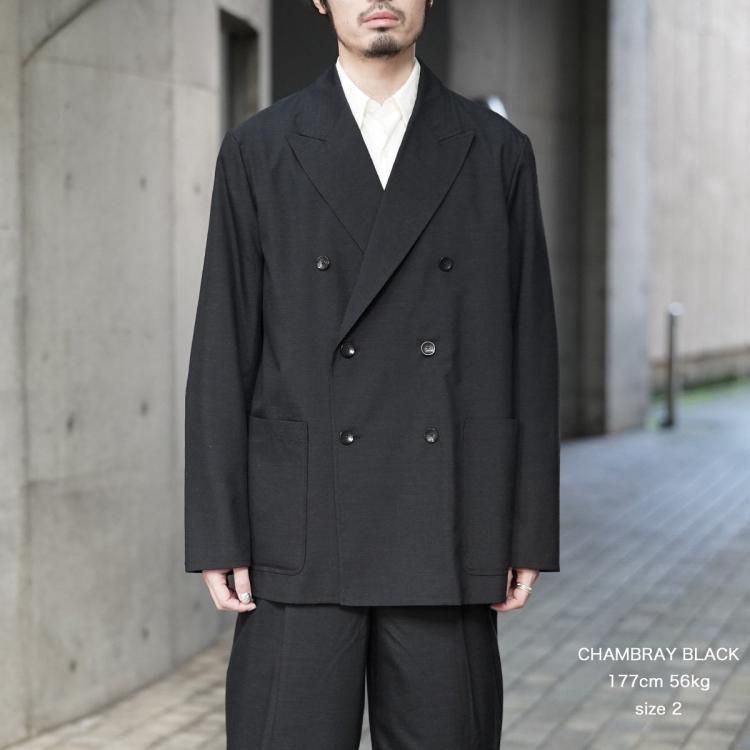 マーカ marka 25ss ダブルブレストジャケット テーラード W.B マーカ marka 25ss ダブルブレストジャケット テーラード W.B
