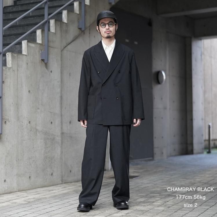 マーカ marka 25ss ダブルブレストジャケット テーラード W.B マーカ marka 25ss ダブルブレストジャケット テーラード W.B