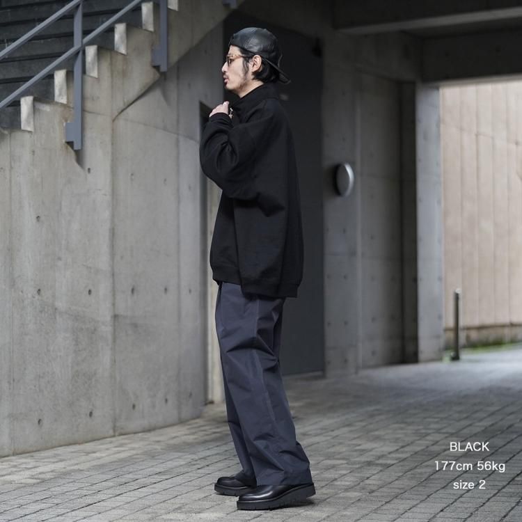 マーカウェア MARKAWARE 25ssクオータージッププルオーバー マーカウェア MARKAWARE 25ssクオータージッププルオーバー