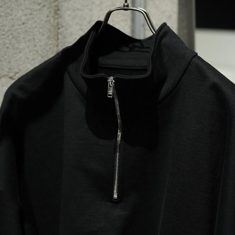 マーカウェア MARKAWARE 25ssクオータージッププルオーバー