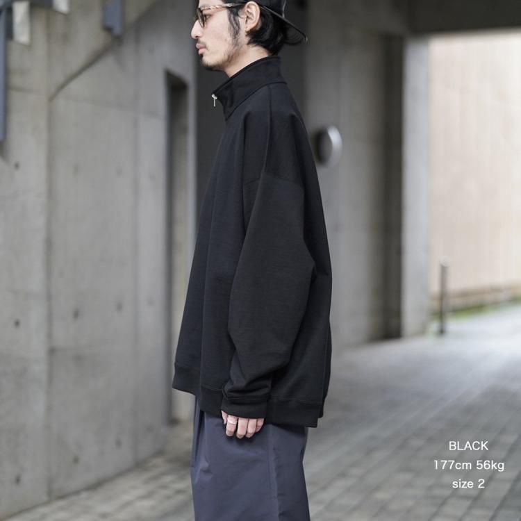 マーカウェア MARKAWARE 25ssクオータージッププルオーバー マーカウェア MARKAWARE 25ssクオータージッププルオーバー