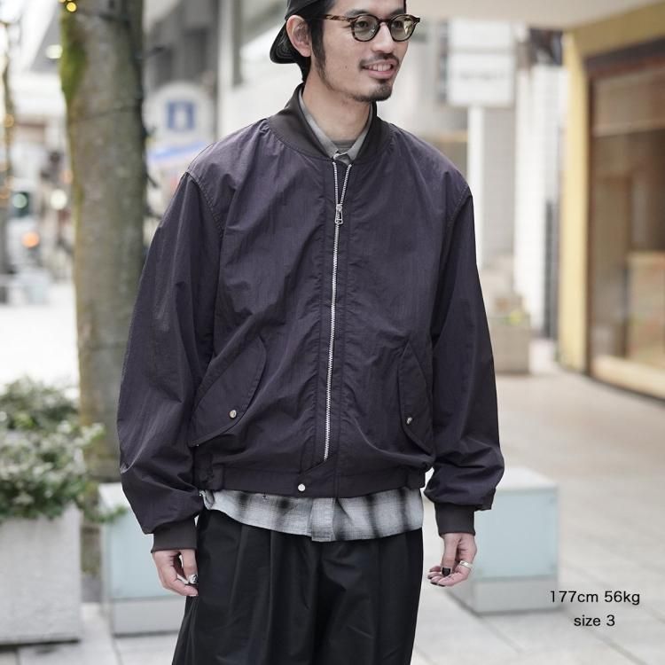 パラトレイト paratrait 25ss スコールブルゾン ナイロン パラトレイト paratrait 25ss スコールブルゾン ナイロン