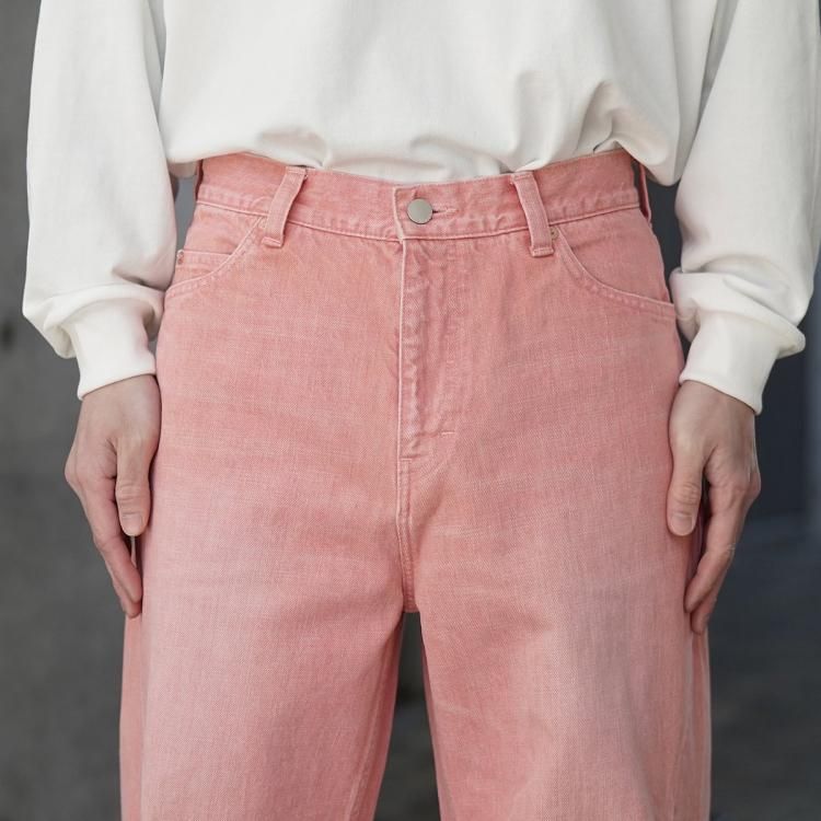 ジエダ JieDa 25SS ドレープオーバーデニムパンツ DRAPE OVER ジエダ JieDa 25SS ドレープオーバーデニムパンツ DRAPE OVER