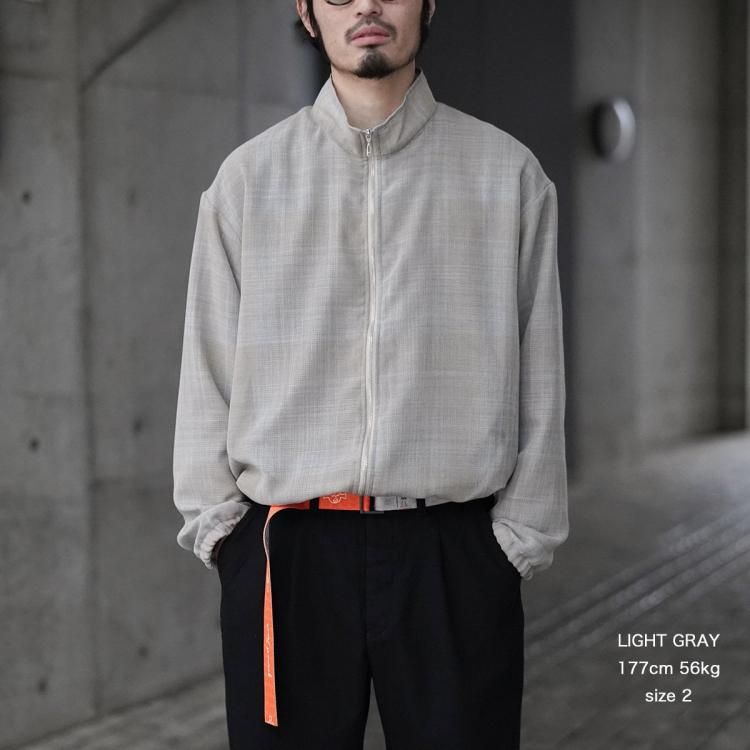 ジエダ JieDa 25SS チェックスタンドジップシャツ CHECK STAND ジエダ JieDa 25SS チェックスタンドジップシャツ CHECK STAND